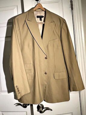 Club Monaco Men's Cotton Suit Size 32/32 Like New